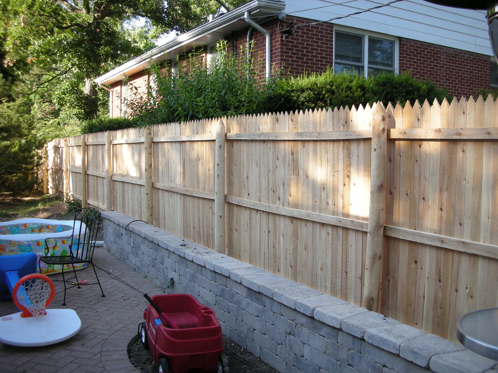 Wood Fencing project 4 by Aspen Fence