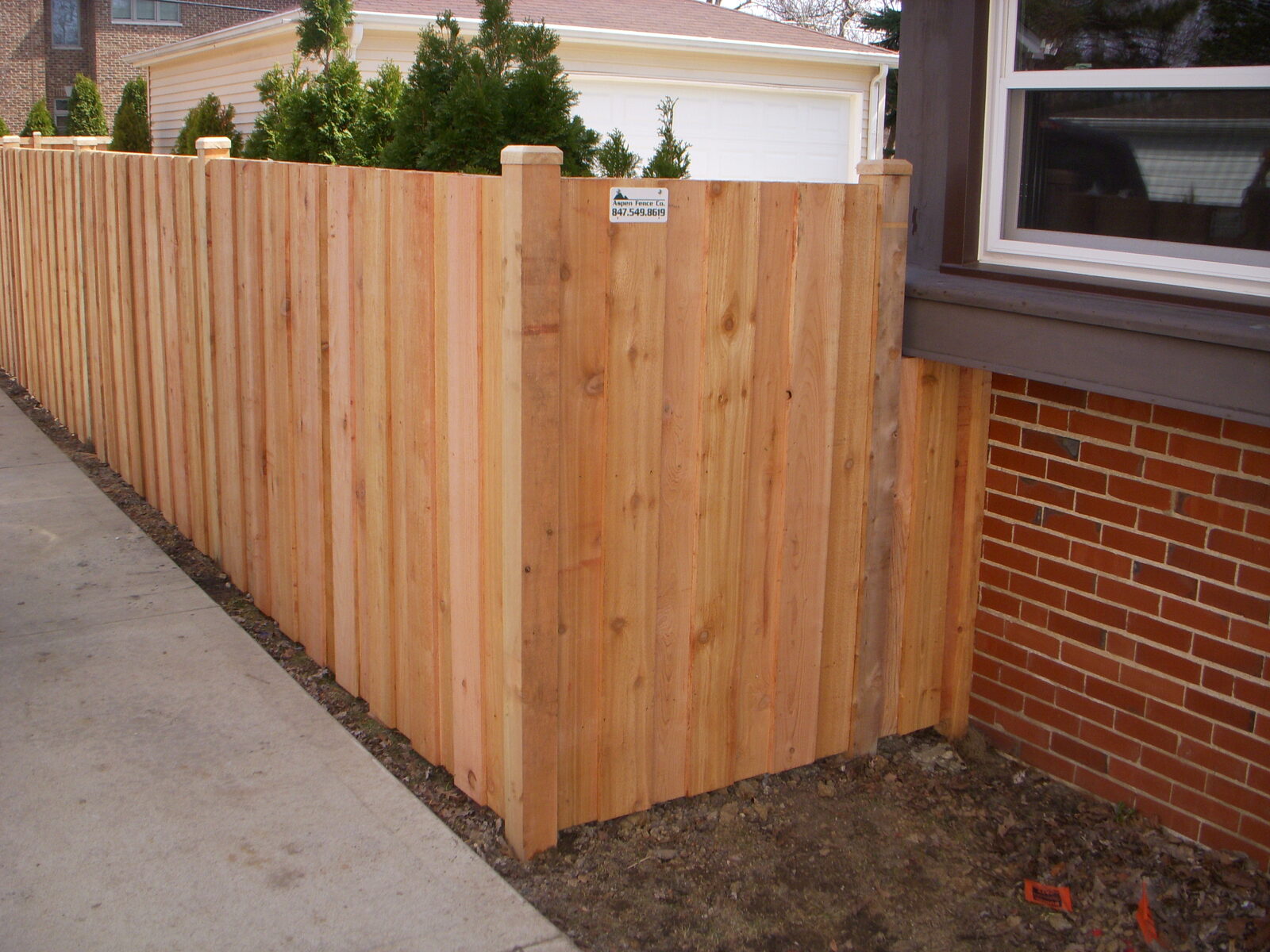 Wood Fencing project 6 by Aspen Fence