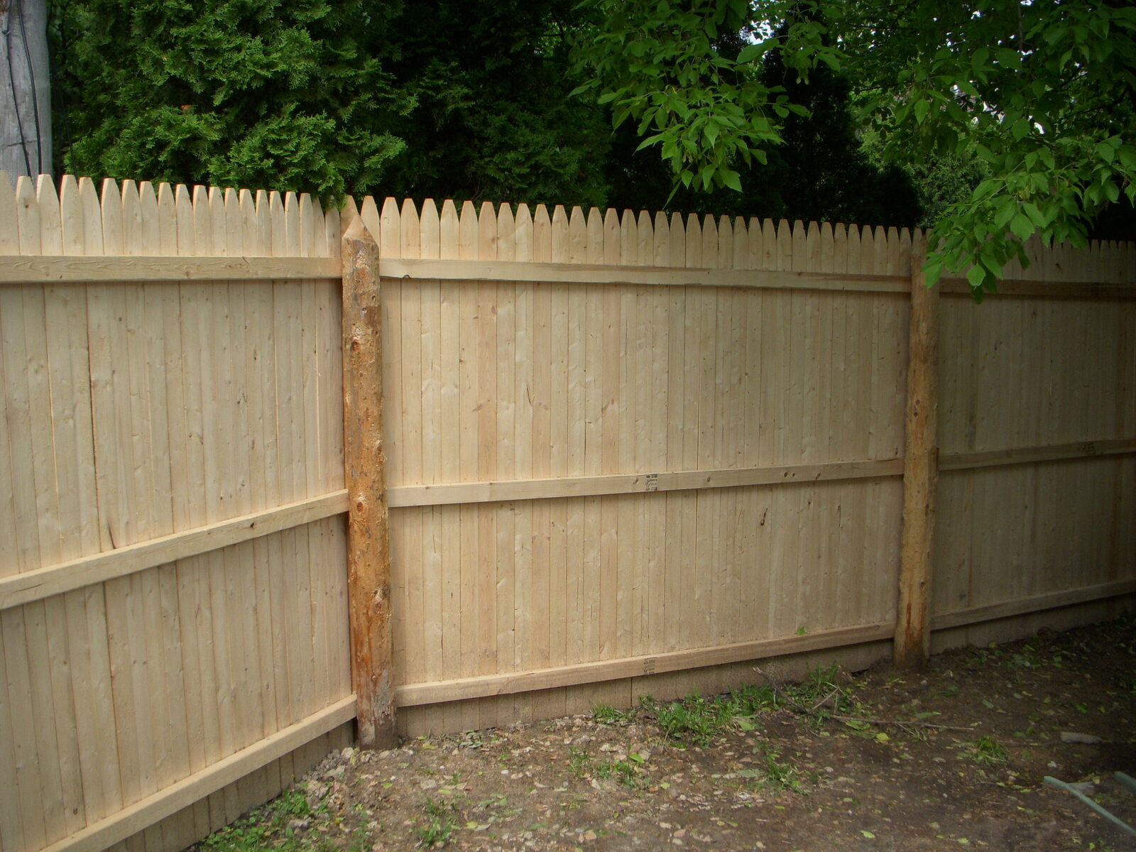 Wood Fencing project 8 by Aspen Fence